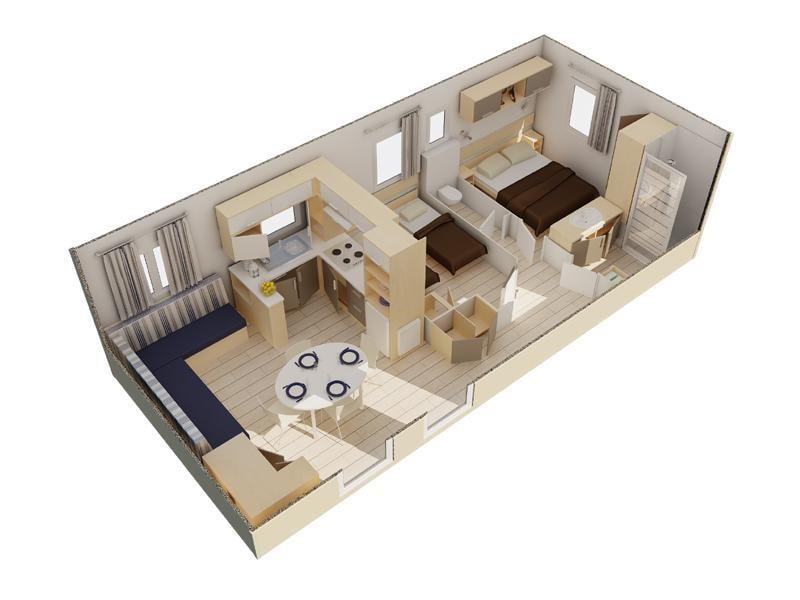 Mobile-home Maldives 2 bedrooms