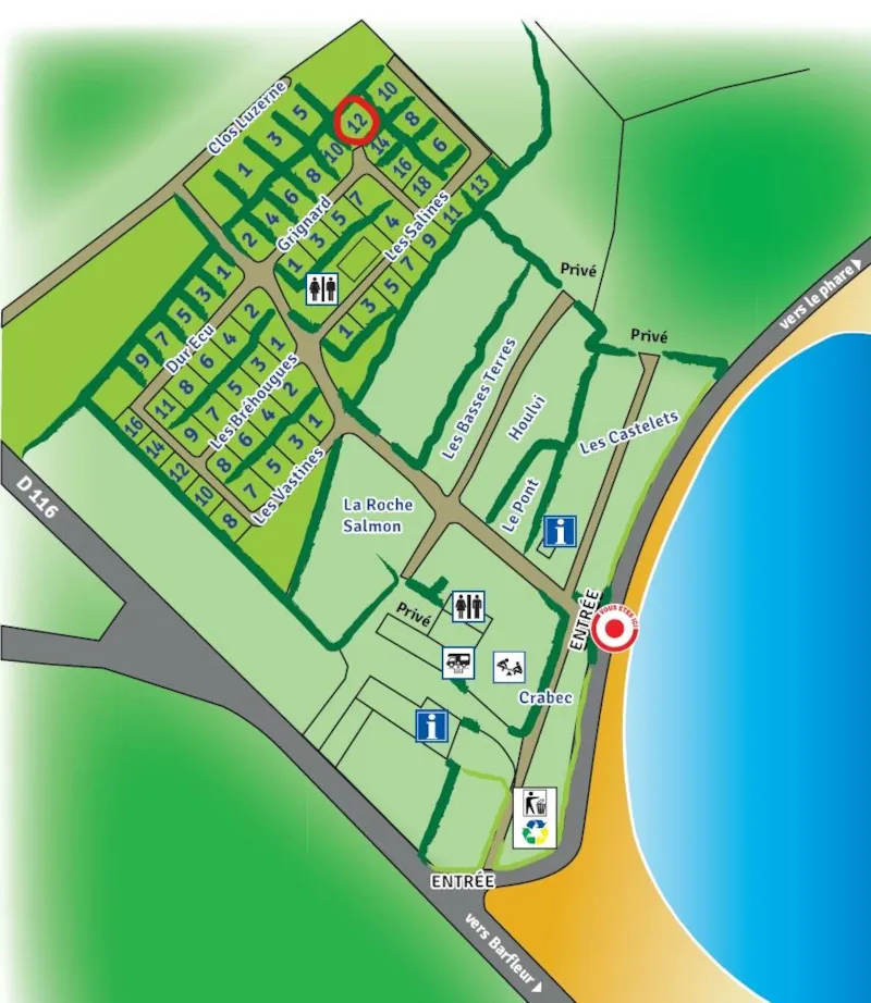 Mobil Home Natura - 2 Chambre - Terrasse