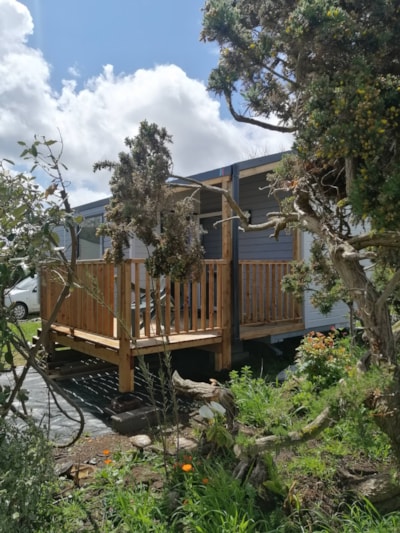 Mobil-Home Malaga - semi-covered terrace - 2 bedrooms — 4