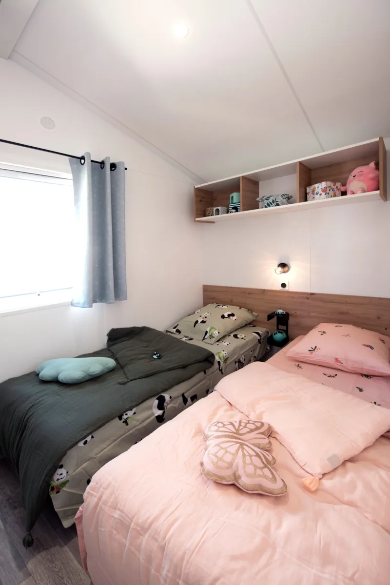 Mobil-Home Bergame 2 Chambres Terrasse Semi Couverte