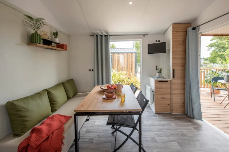 Mobil-Home Bergame 2 Chambres Terrasse Semi Couverte