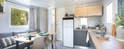 Mobil home Pacifique - 2 bedrooms terrace, sea view — 3