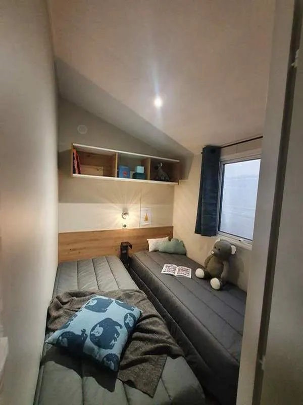 Mobil-Home Bahia 27M², 2 Chambres, Terrasse