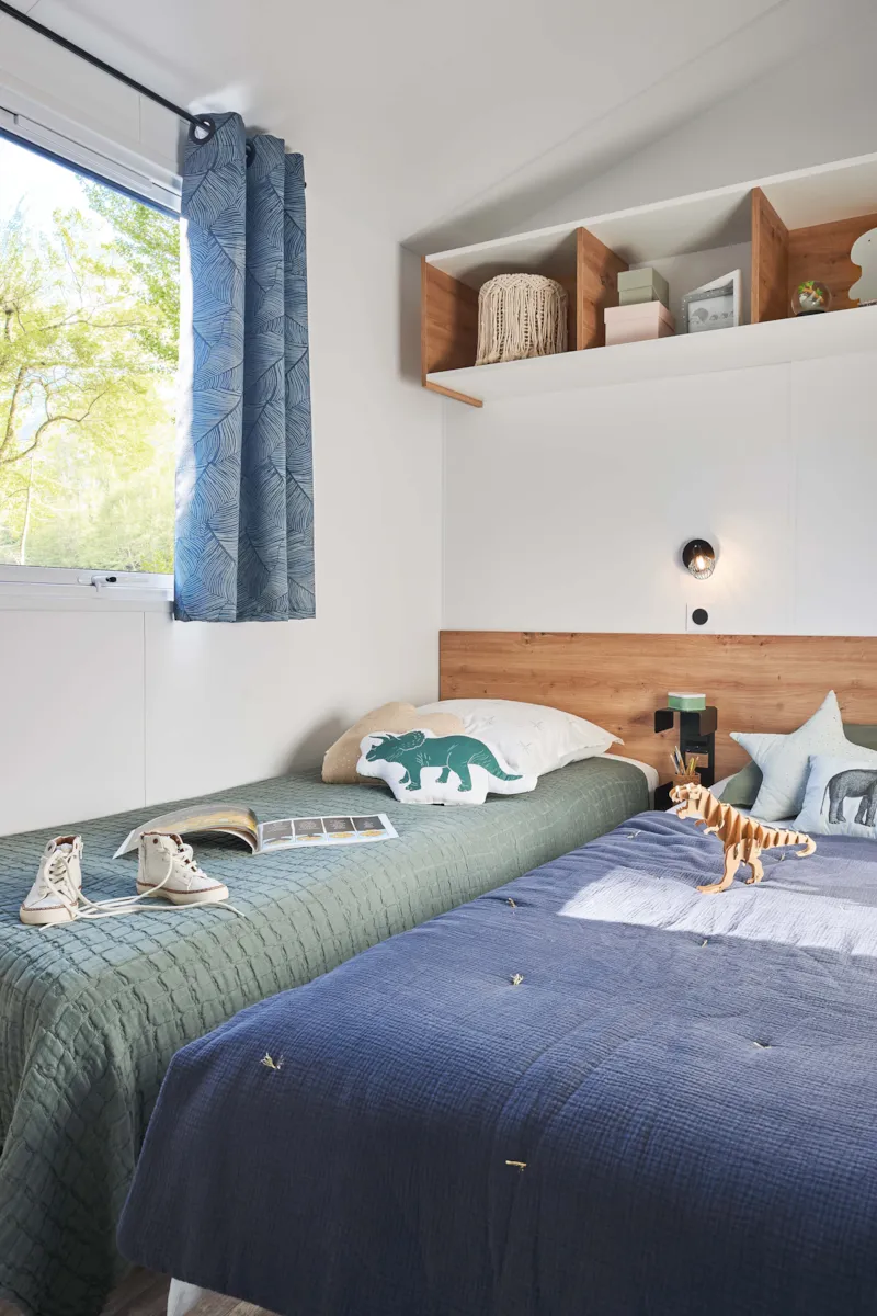 Mobil-Home Modulo 3 Chambres Avec Terrasse