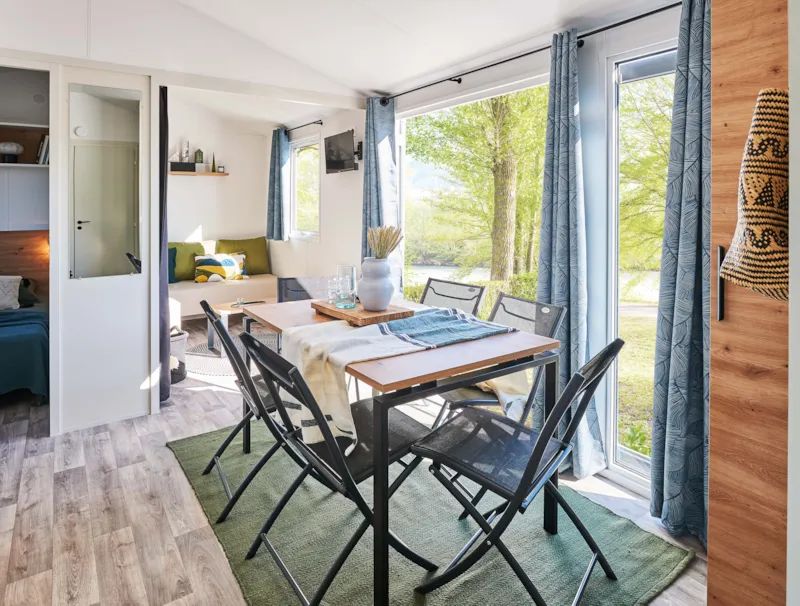 Mobil-Home Modulo 3 Chambres Avec Terrasse