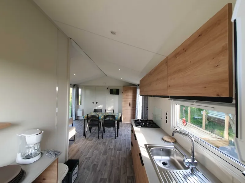 Mobil-Home Bahia Panoramique 33M², 2 Chambres Avec Terrasse