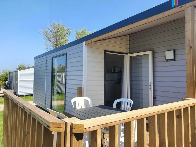 Mobil-Home Bergame 2 Chambres Terrasse Semi Couverte