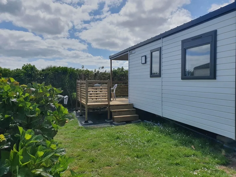 Mobil Home Pacifique 2 Chambres Terrasse, Vue Mer