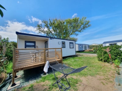 Mobil home Pacifique - 2 bedrooms terrace, sea view — 1