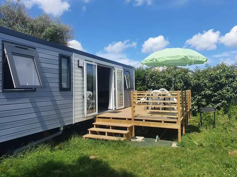Mobil-Home Modulo 3 Chambres Avec Terrasse