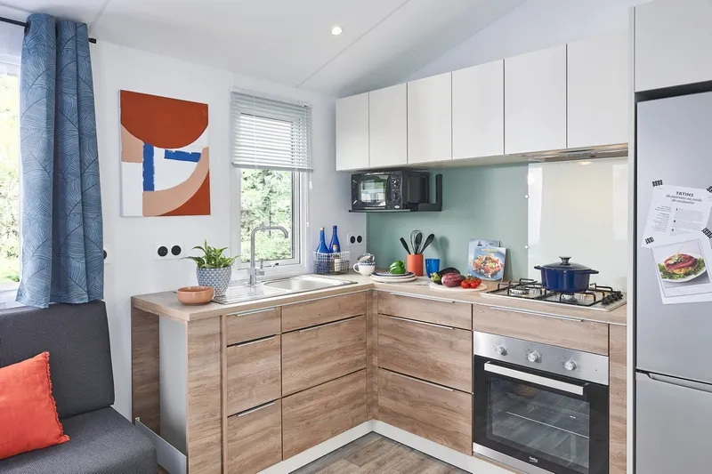 Mobil-Home Lugano Avec Terrasse 2 Chambres