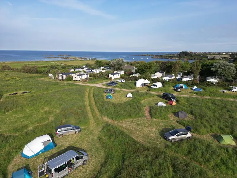 Emplacement Double Natura Sans Électricité, Vue Mer