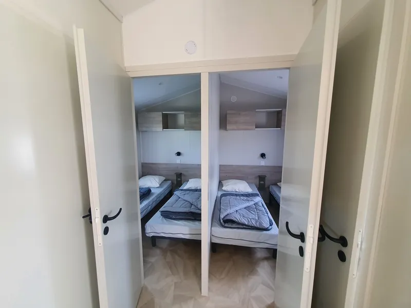 Mobil-Home Natura 3 Chambres 2Sdb Tv+Lv Avec Terrasse Xxl, Vue Mer