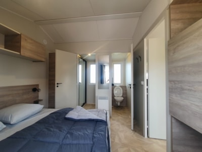 Mobil-home Natura - 3 bedrooms - 2 bathrooms -TV+Dishwasher with XXL terrace, sea view — 6