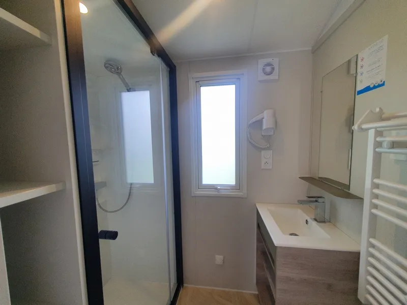 Mobil-Home Natura 3 Chambres 2Sdb Tv+Lv Avec Terrasse Xxl, Vue Mer