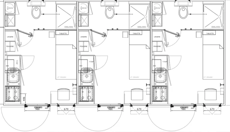 Mobil-Home Solo 1 Pers Avec Terrasse