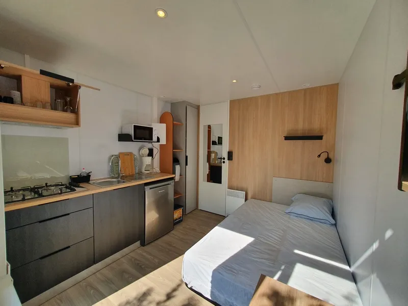 Mobil-Home Solo 1 Pers Avec Terrasse