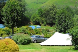 Pitch - Nature Package 85 - 110M² - Flower Camping PYRENEES NATURA