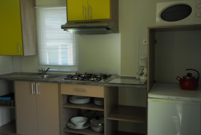 Mobile-home Confort EVASION 24m² - 2 chambres - terrasse semi-couverte 12m² + BBQ S/S