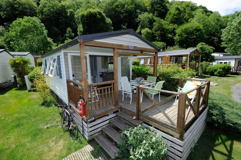 Mobile-Home Confort Evasion 24M² - 2 Chambres - Terrasse Semi-Couverte 12M² + Bbq S/S