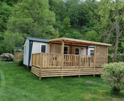 Homeflower Premium 33.5m² - 3 bedrooms - Half-covered terrace + Dishwasher + BBQ