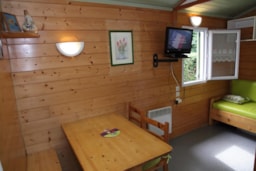 Huuraccommodatie(s) - Chalet  22M²- 1 Slaapkamer - Camping LE BERGONS