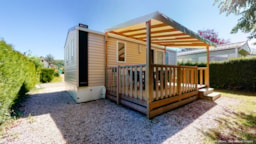 Location - Mobilhome - 28 M² - 2 Chambres - Camping de l'Adour