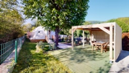 Huuraccommodatie(s) - Glamping Dôme Jungle - Camping de l'Adour