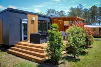 Mietunterkunft - New Valley Hoher Komfort - Camping LANDES AZUR