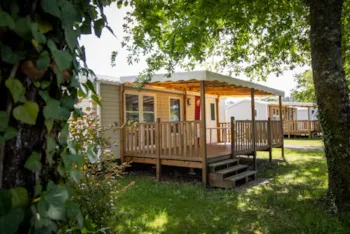 Mietunterkunft - Mobilheim - 2 Zimmer - Camping LANDES AZUR
