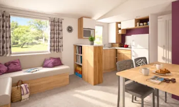 Accommodation - Mobile Home - 4 Bedrooms - Camping LANDES AZUR