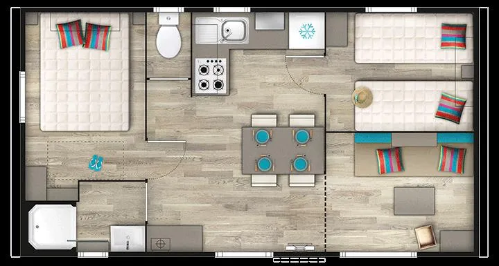 Mobilhome "Pène Haute"    /