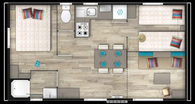 Mobil home "Pène Haute"     /