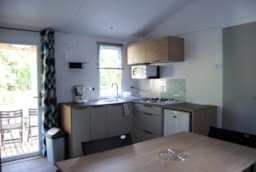 Accommodation - Nistos Mobile-Home - Camping LA BOURIE