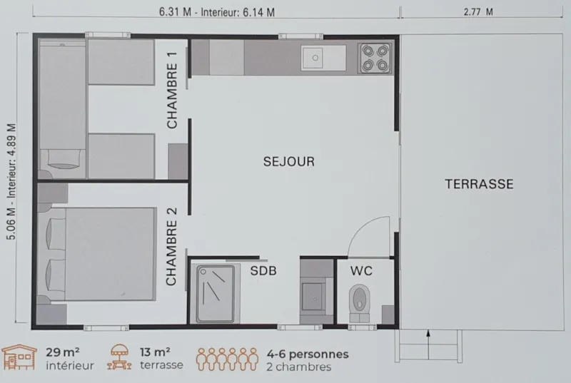 Lodge En Bois Top Zen