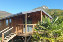 Accommodation - Top Zen Wood Lodge - Camping LA BOURIE