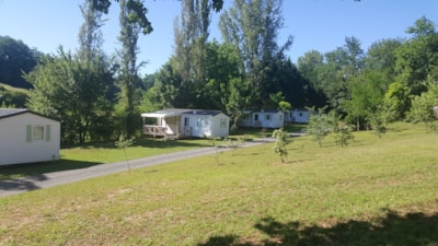 Mobile-home 2 bedrooms  Lot famille  air conditioned