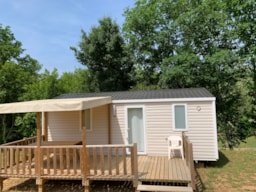 Location - Mobil Home 2 Chambres Neuf 2023 Tarn-Et-Garonne Climatisé - Camping Nature Le Valenty