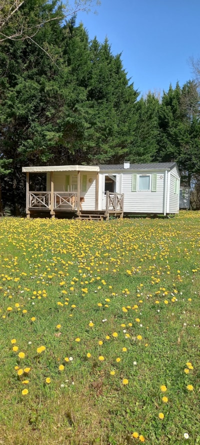 Mobile-home 2 bedrooms  Lot famille  air conditioned