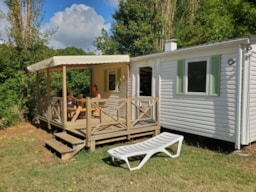 Accommodation - Mobile-Home 2 Bedrooms  Lot - Camping Nature Le Valenty