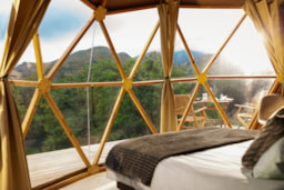 Accommodation - Geodesic Dome - Camping D'ARROUACH Lourdes