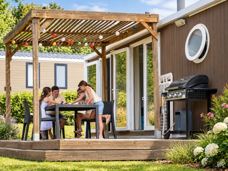 Location - Cottage Privilège - Camping D'ARROUACH Lourdes