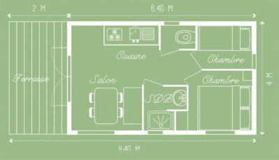 Chalet ROJI - 2 rooms