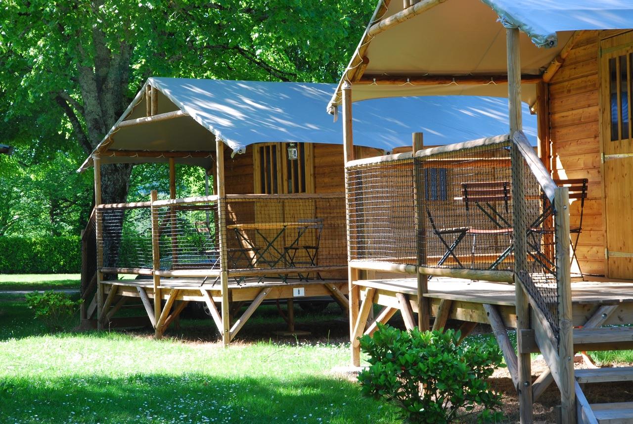 Location - Mountain Lodge - 2 Chambres - Camping Sites et Paysages La Forêt