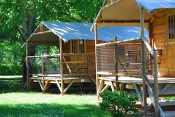 Mietunterkunft - Mountain Lodge - 2 Rooms - Camping La Forêt