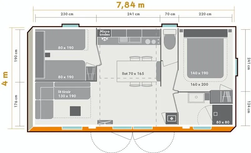 Cottage Suite - 2 Chambres + Salon