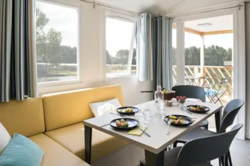 Mietunterkunft - Cottage Family - 3 Rooms - Camping La Forêt