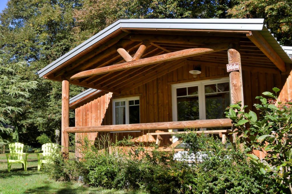 Location - Chalet Shakan - 2 Chambres - Camping Sites et Paysages La Forêt