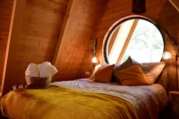 Mietunterkunft - Cabane & Spa Le Mont Perdu - Camping La Forêt