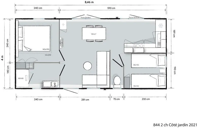 Bio Cottage Wabi - 2 Chambres "P R E M I U M"